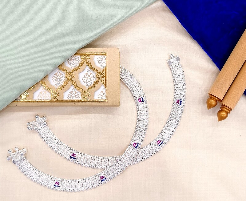 Kundan Inlay Payal