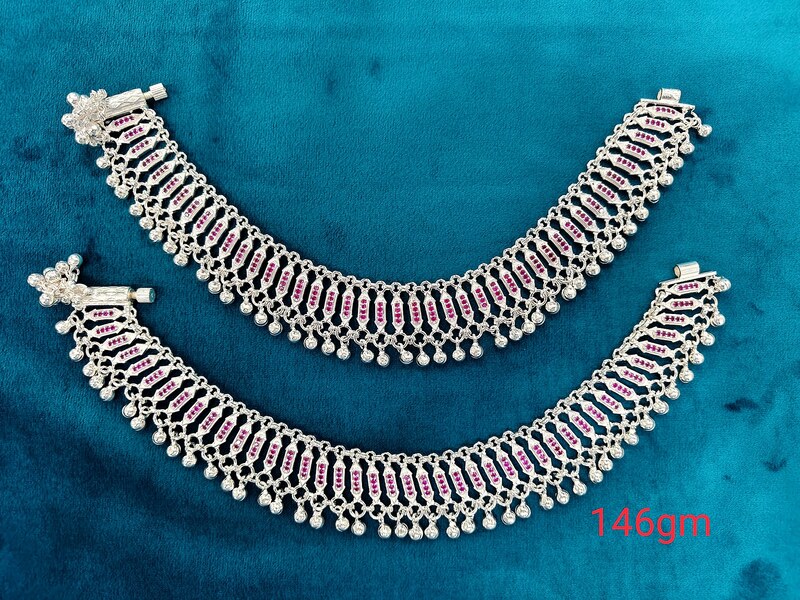 Beaded Drop Payal