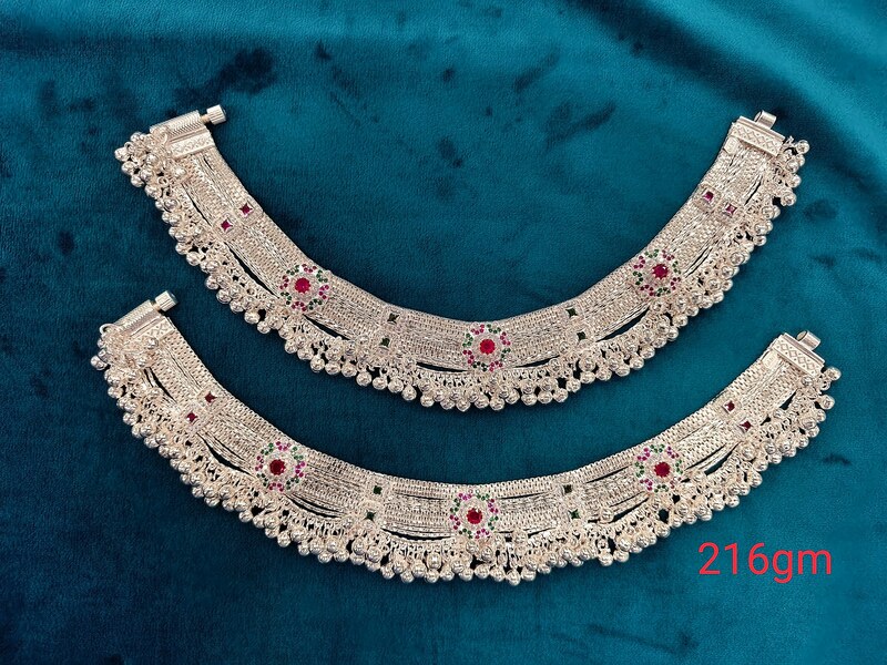 Floral Cuff Payal