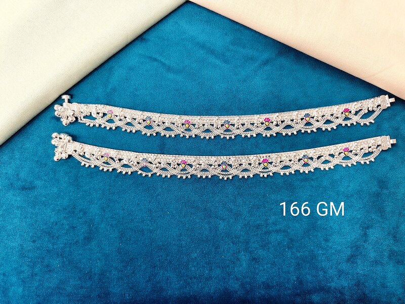 Beaded Drop Payal