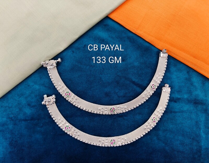 Kundan Inlay Payal