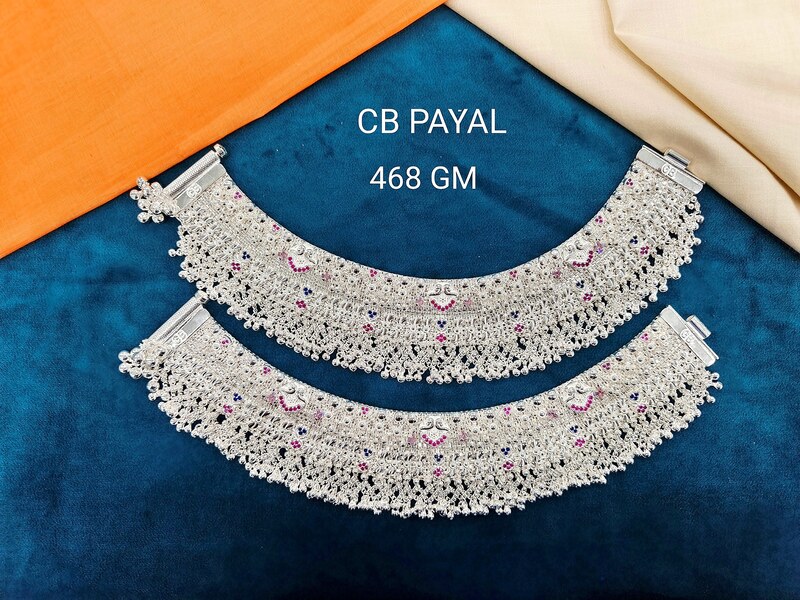 Beaded Drop Payal