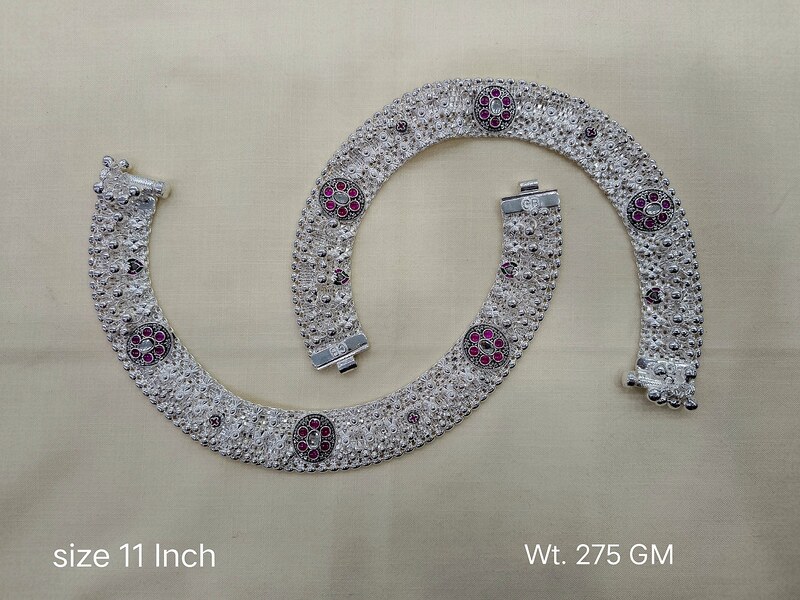 Kundan Inlay Payal