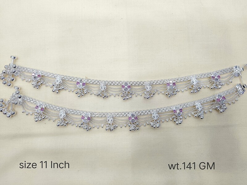 Beaded Drop Payal